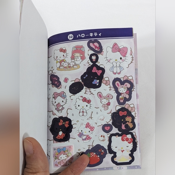 Hello Kitty Sanrio Kawaii Sticker Book, 450 Stickers, 16 Sticker Sheets - Picture 7 of 7